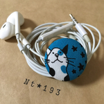 145.イヤホンコードクリップ  ご機嫌猫