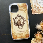 スマホケース（ソフトタイプ：耐衝撃クッションバンパー）iPhone最新機種対応　 『jardin du minuit』　　iPhone 16