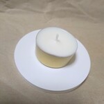 【No.88】香りが選べるティーライトカップキャンドル＆トレイ（円形） セット