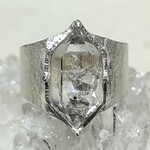 太古の水*water in herkimer 925 ring