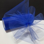 28ディープブルー  チュール  生地 6m300円