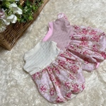 犬服『🌸　さくら　バルーンワンピース』　春　さくら　桜　お花見