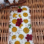 ケーキみたいなお花iPhoneケース