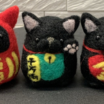 [受注製作] フレンチブルドッグ  招き猫