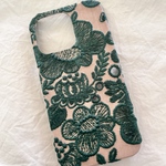 iPhoneケース ミナペルホネン スマイルフラワー