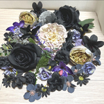 NO1220-01 造花 花材 花パーツ アーティフィシャルフラワー　バラ　フェイクフラワー　アートフラワー  セット　小さい花　材料　ハンドメイド