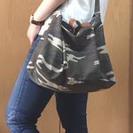 リネンの2WAYバッグ♡迷彩