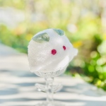 クジラ？のくぅたんぬいぐるみ　りんごver,