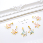 パステル調♡ Double Star ＊ピアス