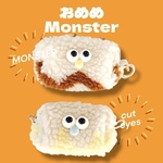 【おめめMonster👾】韓国生地、母子手帳、メイクポーチ、マルチケース、リップケース、小銭入れ、ミニ財布、財布、韓国雑貨、韓国ヌビ、女の子用、男の子用