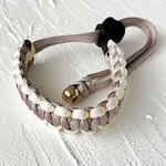 ＜人気カラー＞ バイカラー　グレージュ×ライトベージュ　お出かけに便利！　ペットボトルホルダー　マグホルダー　マルチホルダー　タオルホルダー　カチューシャホルダー　アウターホルダー