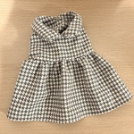 【期間限定お値下げ】【即納】犬服　チェックワンピース