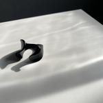 black design ring［ステンレス］