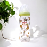 名前入り☆ハワイアンスマイル柄 Pigeon母乳実感哺乳瓶240ml