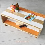 ★年末SALE全品15%OFF★色オーダー制！カフェローテーブル ヴィンテージテイスト