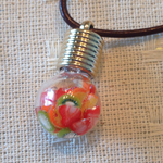 フルーツ電球.レジン☆ネックレス