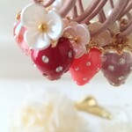 新サイズ新デザイン！🍓いちごヘアゴム🍓ベビー☆キッズ⭐
