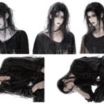 【１月受注販売品】デザインペーパー　COOL MEN LONGHAIR  コラージュシート