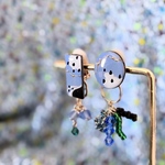 ネモフィラブルー イヤリング/ピアス