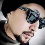 【1点限定】グリッターパール×チェーン ピアス シルバー