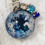 ハンドメイド＊青空ネックレス