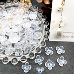 【24H限定✨TIME⏱SALE】【50％OFF】 glitter type【50個】【brsr8716acrc】 【12mm】グリッターフラワービーズ