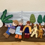 おおきなかぶ　布絵本　知育絵本　知育玩具　保育教材　プレゼント
