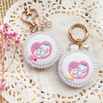 【くるみversion】マタニティマーク マタニティキーホルダー 母子手帳用品 おなかに赤ちゃんがいます♡