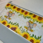 SALE ファイル 収納 ドキュメント 文房具 ケース 書類入れ お手紙袋 ジッパー チャック ファスナー クリア A4