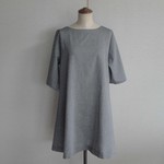 綿　Aラインチュニックワンピ　9号