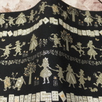 ハンドメイド*文庫本*ブックカバー*ラメラメ*不思議の国のアリス*ラメ👧