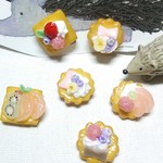 こつぶクッキーのペアマグネット