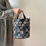 丸底バッグ *⚮* rosy  blue green *⚮*