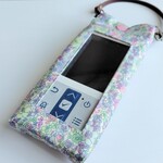 ポータブルSpO2モニター窓付きケース　FORGET ME NOT - blue 