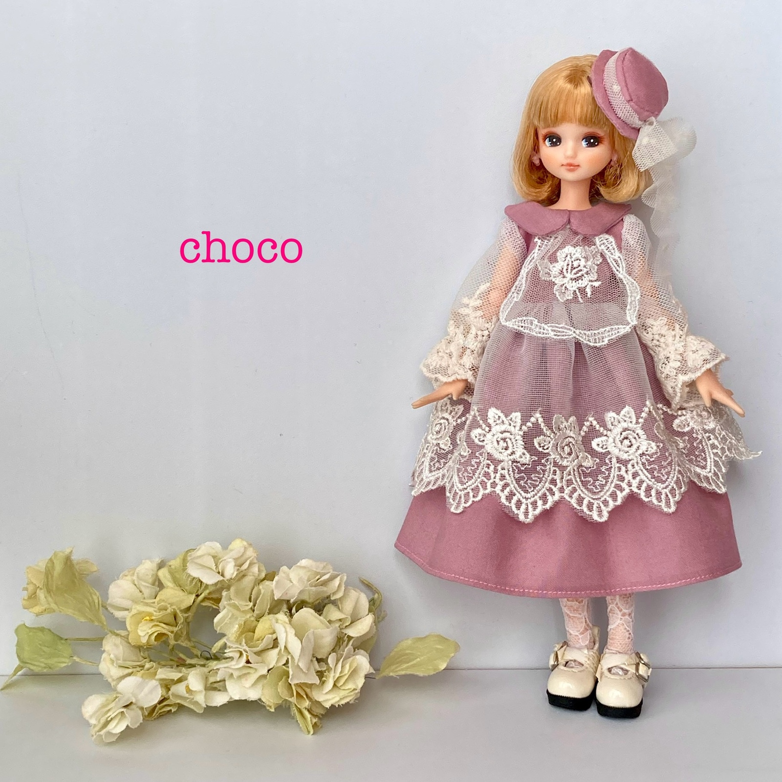 リカちゃんやブライスのドレス リカちゃん、ブライスちゃんエリザベスドレス 4set その他人形