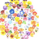70枚☆お花のありがとうシール