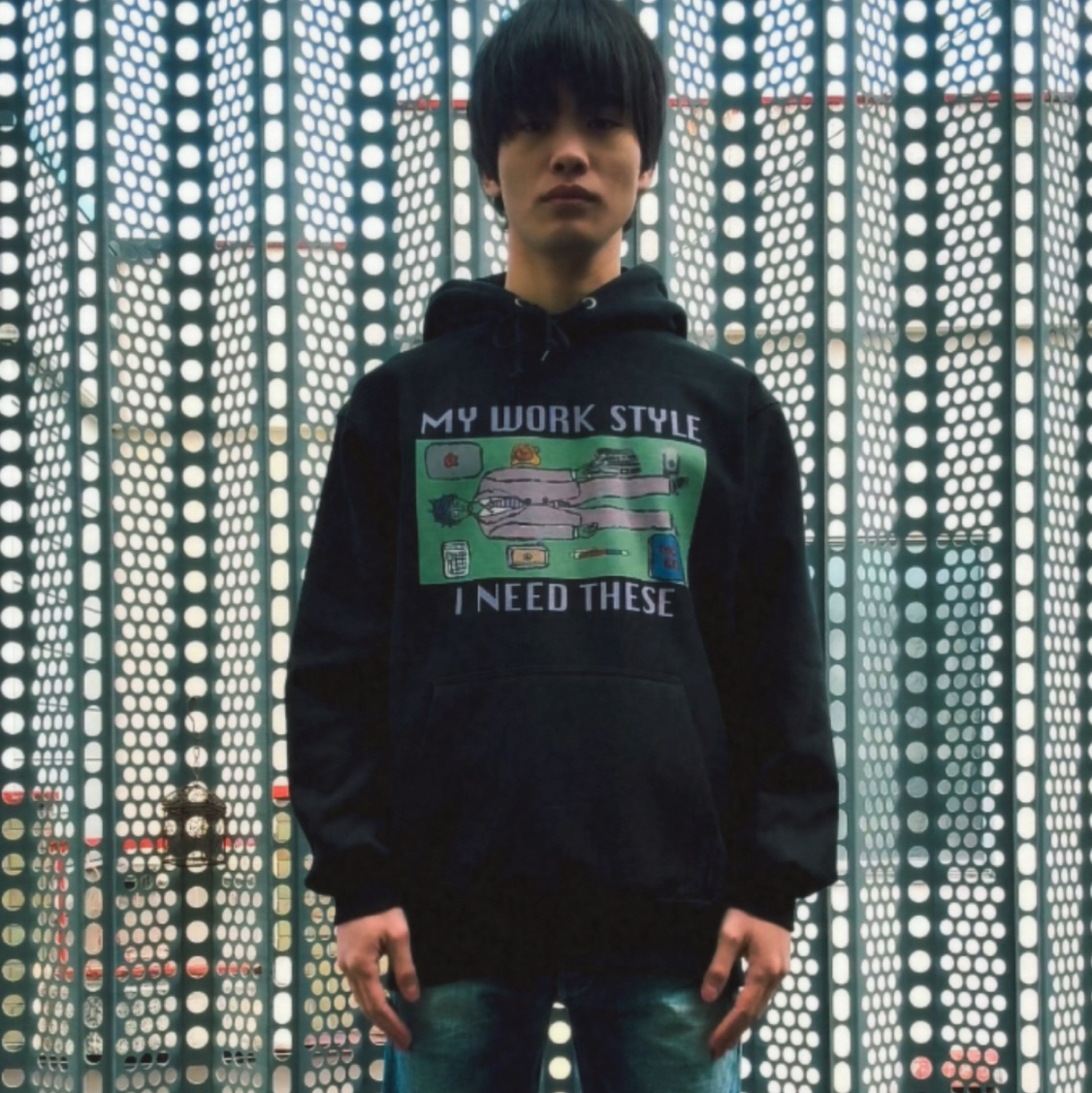 MY WORK STYLE パーカー
