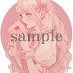 オリジナル人物ステッカー♡No.1824