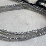 m様専用ページ2〜2.5mmのボタンカットラブラドライトビーズ