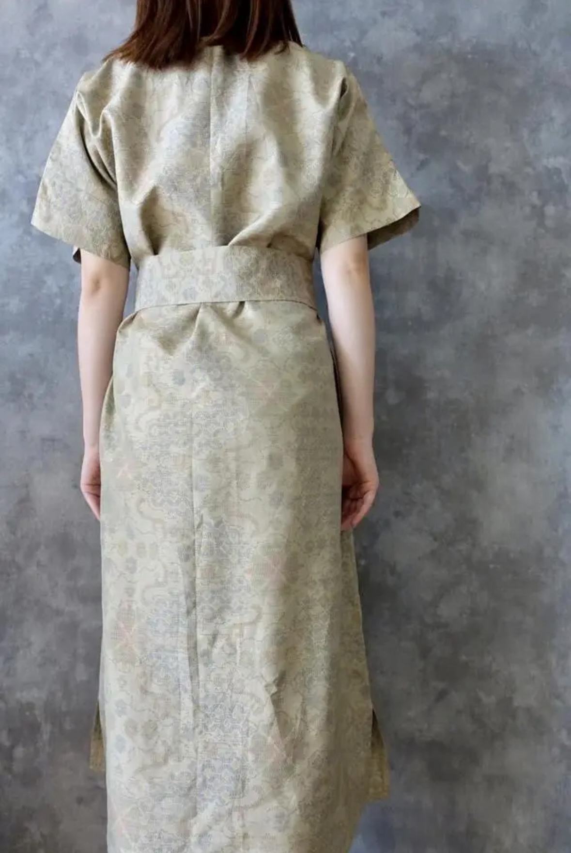 感謝の¥5000off＊【一点モノ】大島紬 着物リメイク シンプル