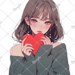 ℳ. xoxoshop オリジナル人物ステッカー