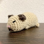 ねむねむハムスター＊あみぐるみ＊