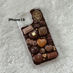 ビター×キャラメルチョコレートケース(iPhone15)