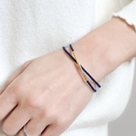 静電気防止ブレスレット * 星明かりのトレイル / Navy * ギフトラッピング対応