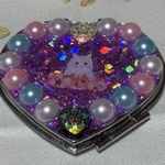 ❣️ハート型コンパクト猫