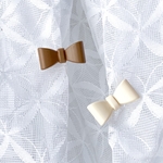 【2色】チョコ色のデッカりぼんクリップ