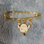 ✨セール✨シマエナガのピンブローチ💓
