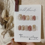 ＊現品販売＊サイズオーダー＊018＊ニュアンスネイルチップ＊ナチュラルネイルチップ