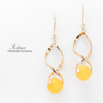 Wave & Candy ~2color~(1283) ピアス/イヤリング/ノンホールピアス/樹脂ピアス