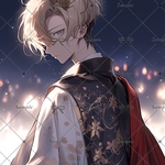 【J67】teatea.オリジナル 人物ステッカー